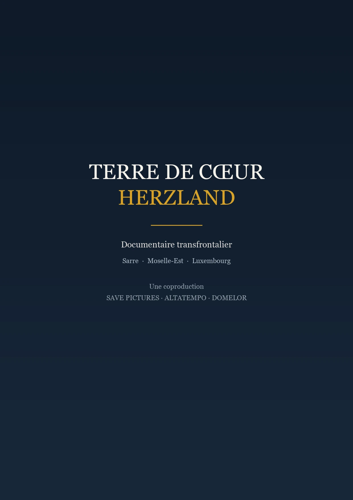 TERRE DE CŒUR — HERZLAND